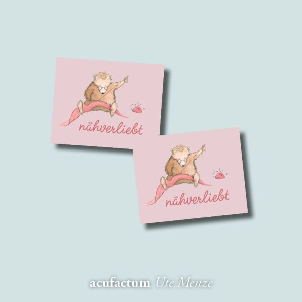 Acufactum Patch/Flicken Bär nähverliebt