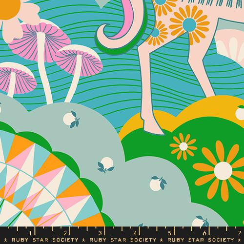 Ruby Star Society Melody Miller Carousel Daydreamer Turquoise