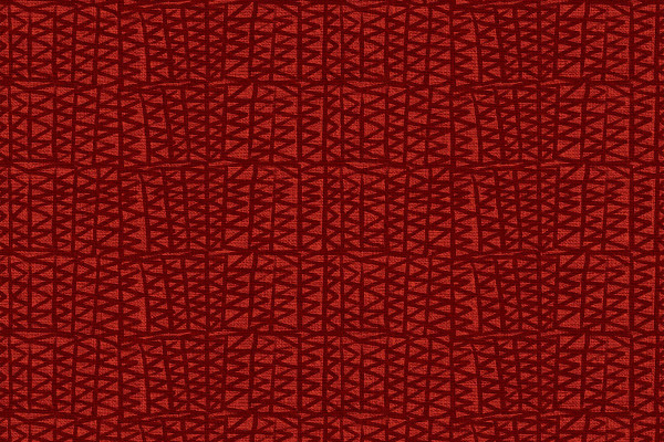 Workshop by Libs Elliott Zigzag darkred