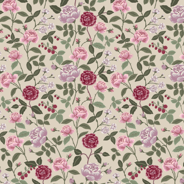 Rifle Paper English Rose Roses Plum