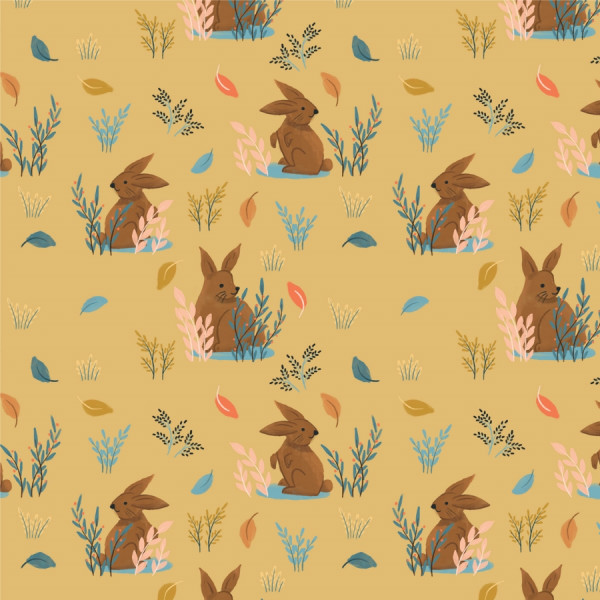 Cloud9 Woodland Creatures by Dominika Godette Bunny Hops