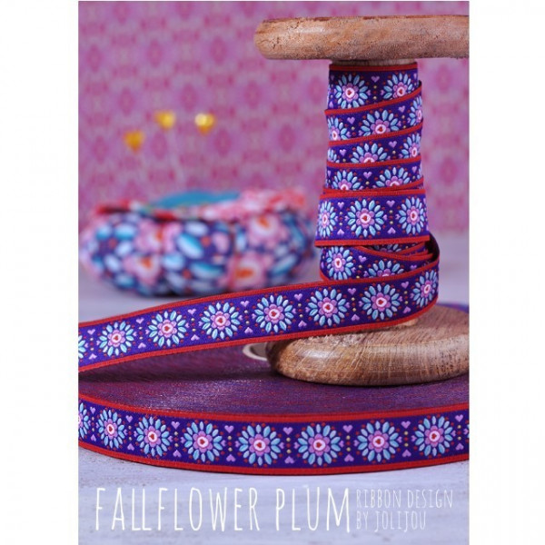 FallFlower Webband, plum