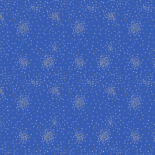 Cotton and Steel Basics - Deep Ocean Metallic