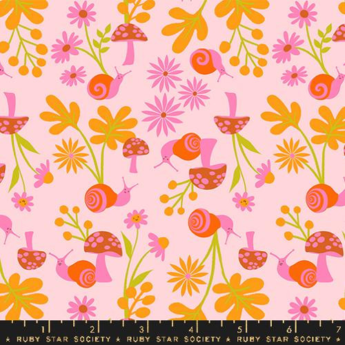 Ruby Star Society Collaborative Collection Animal Animal Snail Garden Cotton Candy