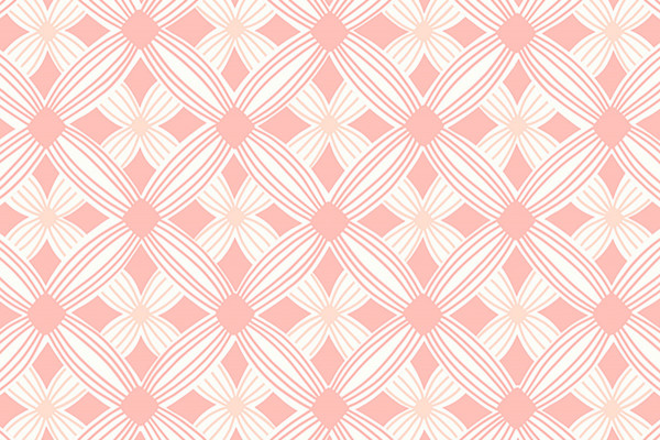 Ruby Star Society Tarrytown by Kimberly Kight Tuffted Geometric peach