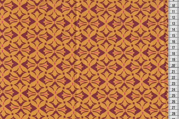 Amy Butler DreamWeaver Cross Print sunset