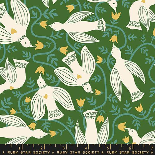 Ruby Star Society Jen Hewett Endpaper Hummingbird Sarah Green