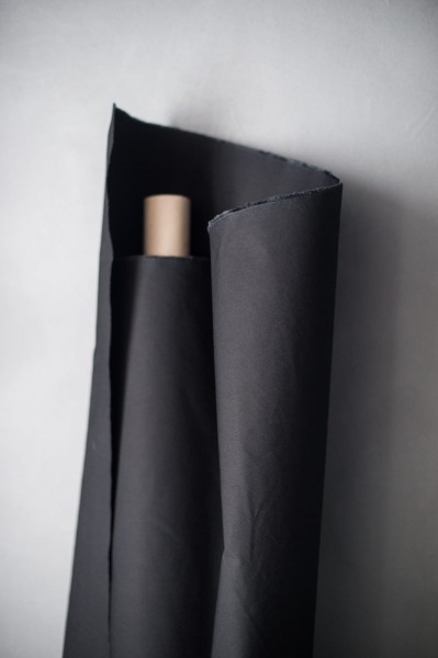 Gewachste Baumwolle TRENCH Dry Oilskin Black
