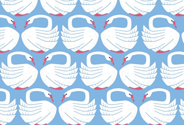On a Spring Day by Loes Van Oosten Loving Swans - Clearlake