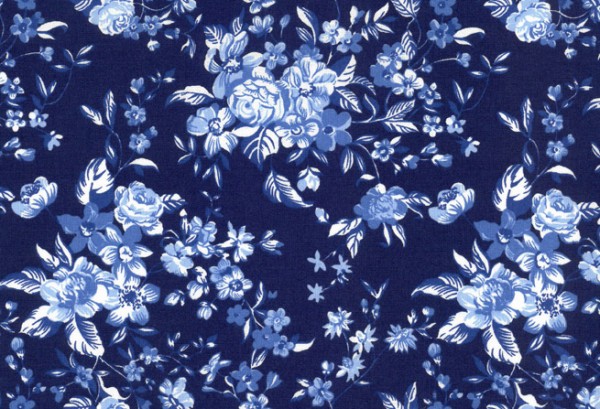 Westfalenstoff Delft Blumen