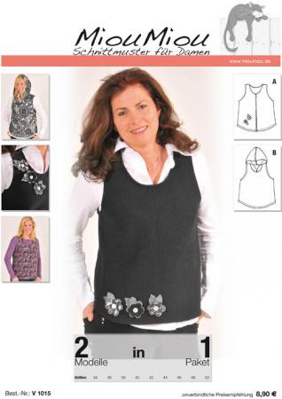Miou Miou Schnittmuster Damen V1015