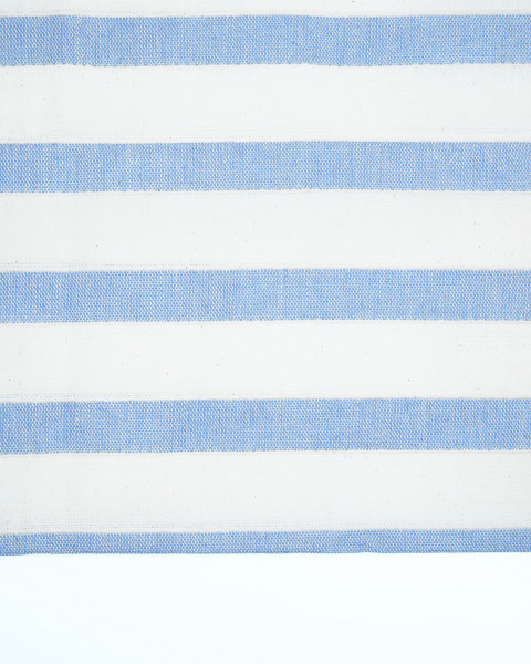 Baumwolle aus recycelter Baumwolle Jacquard Rustic light blue