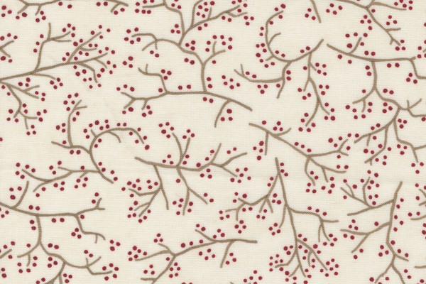 Warm Winter Wishes by Holly Taylor Berry Branches Snowflake