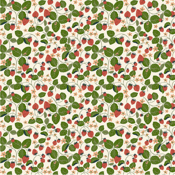 Monaluna Jennifer Moore Under the Canopy Strawberry Field Ivory