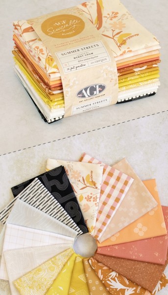 Fat Quarter Bundle Sewcialites Summer Streets by @the.weekendquilter