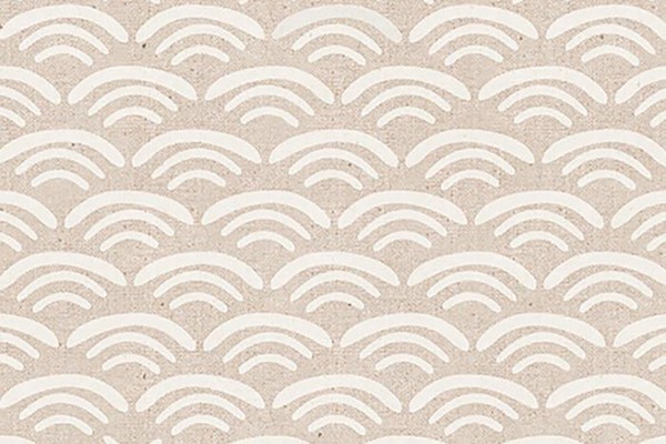 Ruby Star Society CANVAS Linen Koi Pond Natural Rashida Coleman Hale