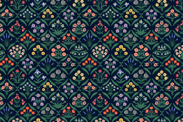 Rifle Paper Vintage Garden Estee Navy