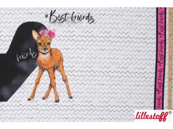 Lillestoff Jersey BFF Best Friends Forever