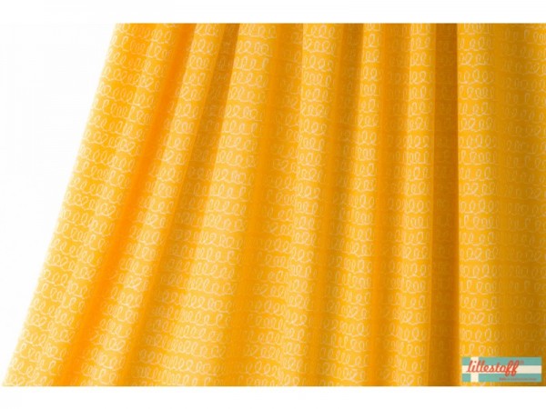 Bio Strickjacquard Luiaard waves gelb