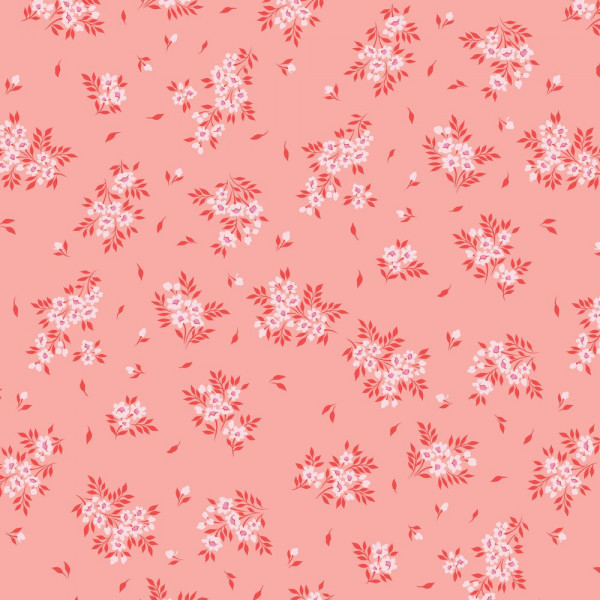 Tula Pink Full Moon Forest II True Colors What a Ditz Peachy Keen