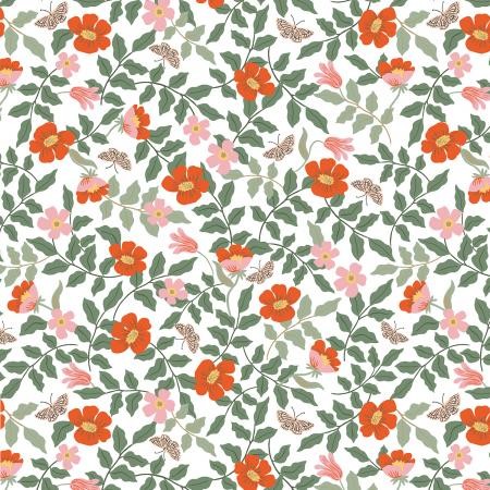 Strawberry Fields Rifle Paper Primrose Ivory