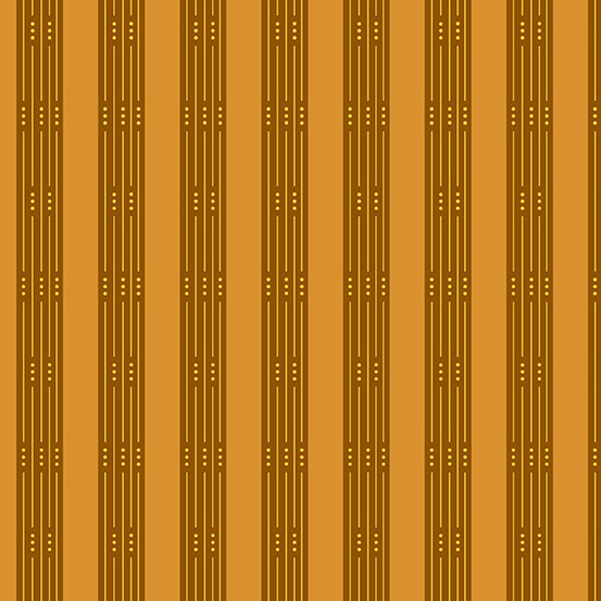 Fabric from the Attic by Giucy Guice - Throughline Rust
