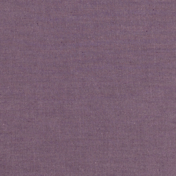 Tilda Solid Chambray eggplant