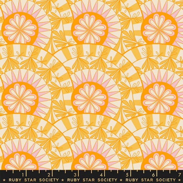 Ruby Star Society Camellia by Melody Miller - Hibiscus Bananas