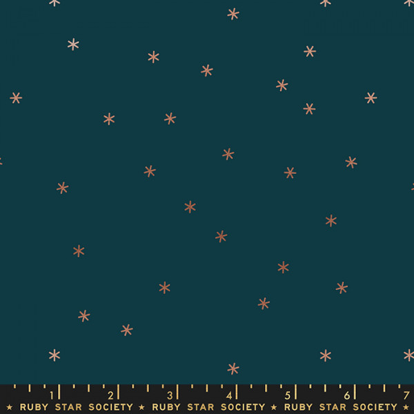 Ruby Star Society Spark Metallic copper peacock by Melody Miller