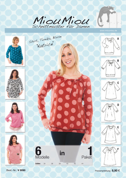 Miou Miou Schnittmuster Damen Katrice V8090