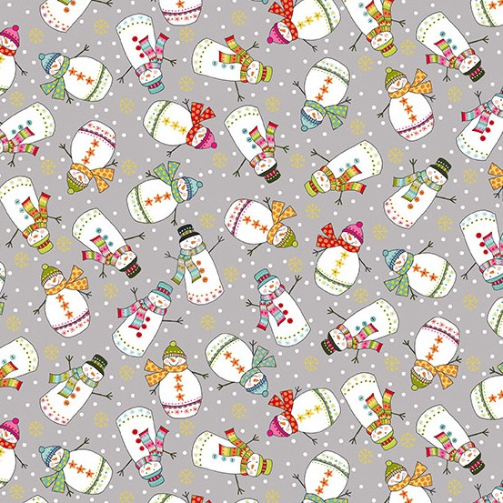 Santa Express Snowman-Silver