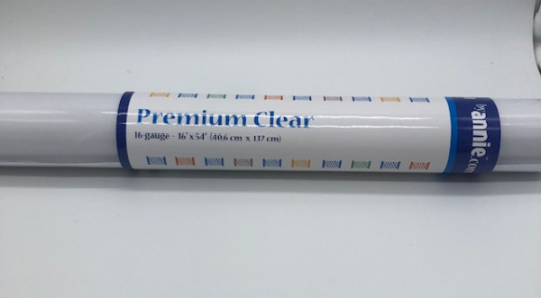 by annie's Vinyl clear 16x54"