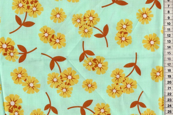 Butterscotch by Dana Willard Daisies mint
