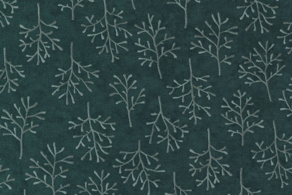 Warm Winter Wishes by Holly Taylor Tree Branches Spruce Green