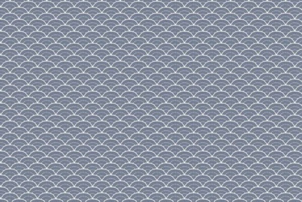 Westfalenstoffe Kyoto Wellen blau