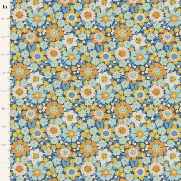 Tilda Wallflower Lauren blue