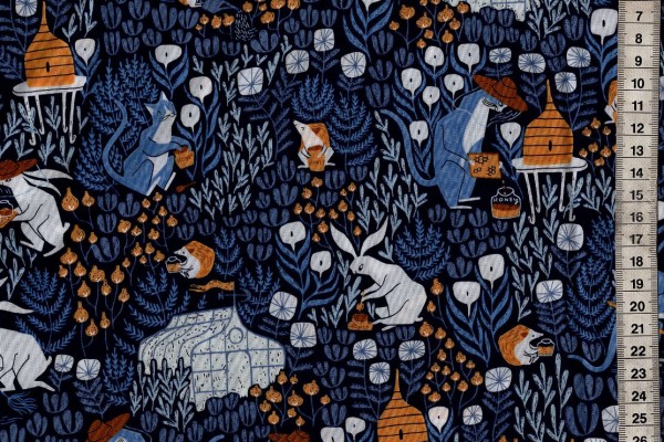 Rae Ritchie Honey Bee Dear Stella Bee Keeper navy