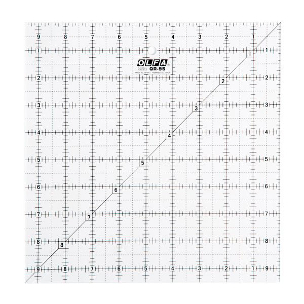 Patchwork Lineal Olfa 9,5 x 9,5"
