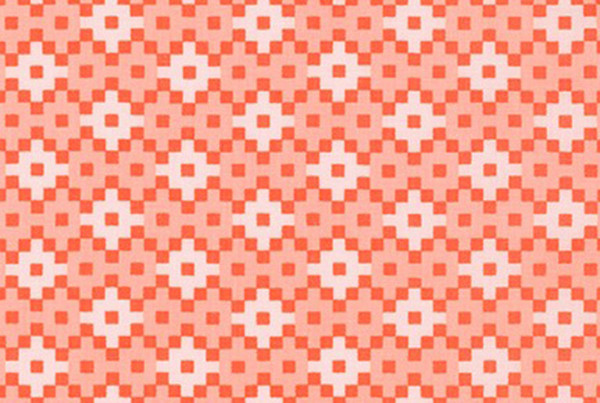 Elizabeth Hartman Paintbox Geometric Peach