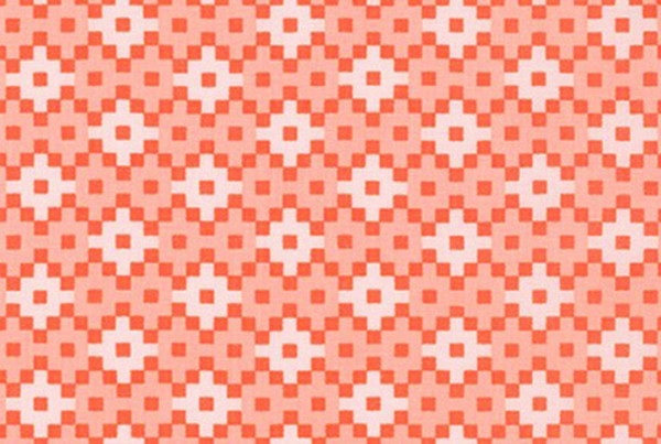 Elizabeth Hartman Paintbox Geometric Peach