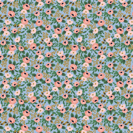 Cotton and Steel Rifle Paper Garden Party chambray