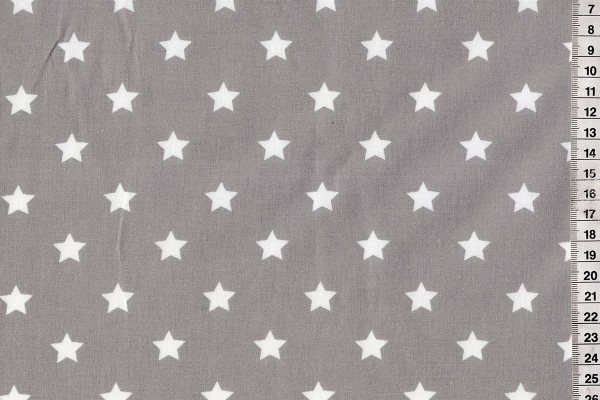 Dekostoff stars big grey