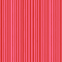 Annabel Wrigley Kaleidoscope Ministripe Capsicum/Perfect Pink