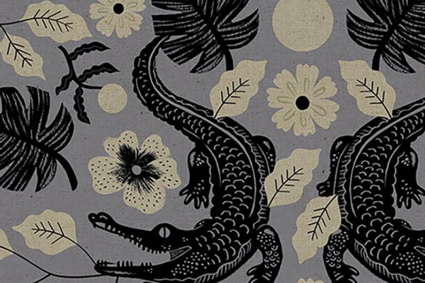 Ruby Star Society CANVAS Linen Florida Volume 2 Sarah Watts Gator cloud