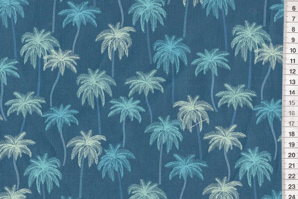 Figo Oasis by Pippa Shaw Palmtrees blue